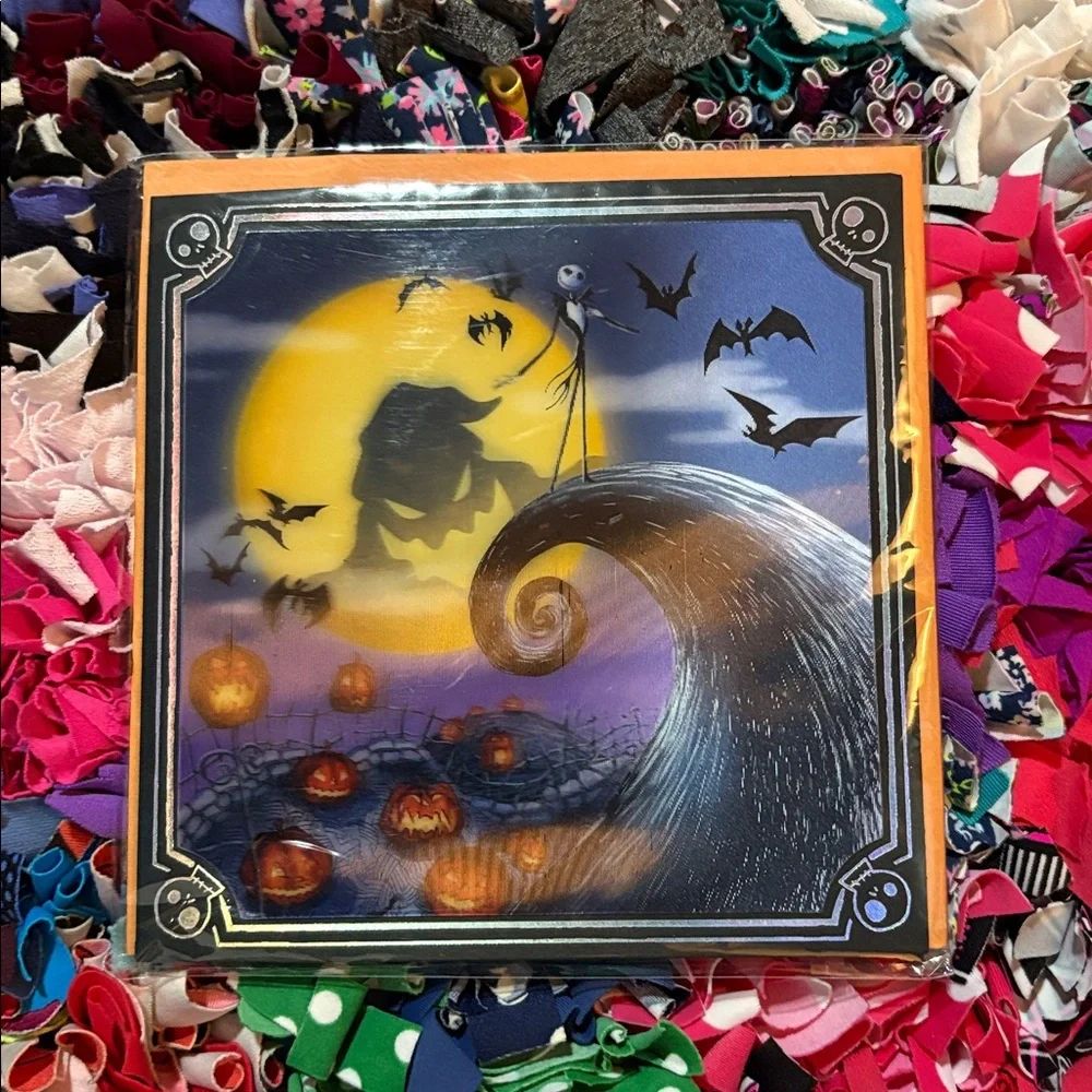🆕American Greetings-Papyrus “Nightmare Before Christmas” Halloween Card